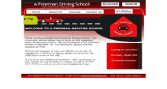 Desktop Screenshot of afreemandrivingschool.com